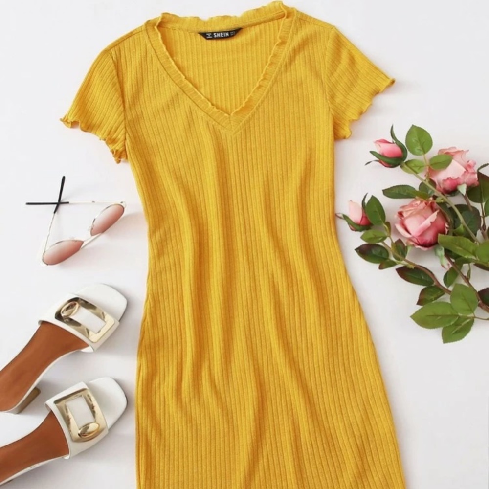 Yellow dress